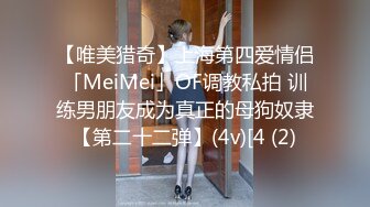 【唯美猎奇】上海第四爱情侣「MeiMei」OF调教私拍 训练男朋友成为真正的母狗奴隶【第二十二弹】(4v)[4 (2)