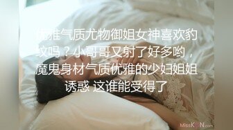 优雅气质尤物御姐女神喜欢豹纹吗？小哥哥又射了好多哟，魔鬼身材气质优雅的少妇姐姐诱惑 这谁能受得了