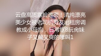 云盘高质露脸泄密！清纯漂亮美少女被老司机男友出租房调教成小母狗，日常抠B玩肏妹子又痛又爽的嗲叫1