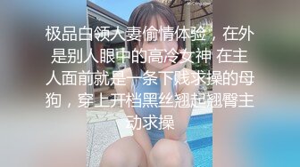 极品白领人妻偷情体验，在外是别人眼中的高冷女神 在主人面前就是一条下贱求操的母狗，穿上开档黑丝翘起翘臀主动求操