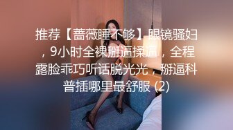 推荐【蔷薇睡不够】眼镜骚妇，9小时全裸掰逼揉逼，全程露脸乖巧听话脱光光，掰逼科普插哪里最舒服 (2)