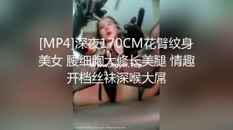 [MP4]深夜170CM花臂纹身美女 腰细胸大修长美腿 情趣开档丝袜深喉大屌