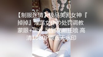 【制服迷情】极品美乳女神『掉掉』淫荡女仆の处罚调教 蒙眼+黑丝 玩到高潮狂喷 高清1080P原版无水印