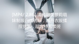 [MP4/ 2.8G] 清纯甜美萝莉萌妹制服白丝诱惑，解开衣服揉捏贫乳，掰穴特写揉搓