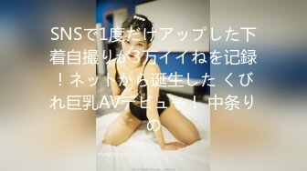 SNSで1度だけアップした下着自撮りが3万イイねを记録！ネットから诞生した くびれ巨乳AVデビュー！ 中条りの