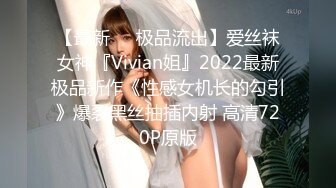 【最新❤️极品流出】爱丝袜女神『Vivian姐』2022最新极品新作《性感女机长的勾引》爆裂黑丝抽插内射 高清720P原版